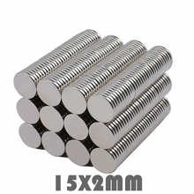 10/30/50pcs 15x2mm Neodymium Magnet Permanent N35 NdFeB Super Strong Powerful Small Round Magnetic Magnets Disc 15mm x 2mm 2024 - buy cheap