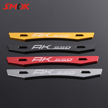 SMOK Motorcycle Scooter CNC Aluminum Alloy Registration License Number Plate Holder Mount For KYMCO AK550 AK 550 2017 2018 2024 - buy cheap