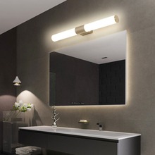 Luminária de parede led espelhada, para quarto, 12w, 16w, 22w, ac 85-265v, iluminação para banheiro 2024 - compre barato