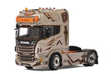 Exquisite Alloy Model WSI 1:50 SCANIA R6 TOPLINE 4X2 Transport Truck Tractor Vehicles DieCast Toy Gift,Collection 01-2084 2024 - buy cheap