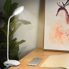 Lámpara LED de escritorio recargable, luz de escritorio de lectura con Clip de 4 modos, luz táctil de encendido/apagado con batería integrada 2024 - compra barato