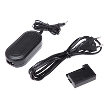 Ack-e10 ac 100-240v adaptador de alimentação com kit de cabo transformador dc para canon eos 1100d/kiss x50/rebel t3 (preto) 2024 - compre barato