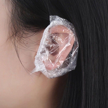 100pcs Unisex Disposable Waterproof Ear Cover Bath Salon Ear Protector Cover Caps Dyeing Hair One-off Earmuffs Tool 2024 - buy cheap