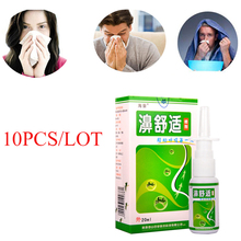 10 pcs Chineses À Base de Plantas E Spray Para Tratar A Rinite E Outros Problemas Nasais Nariz Cheiro Refrescante 2024 - compre barato