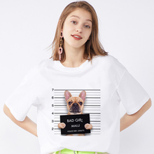 Tshirt Women kawaii animal Printed T shirt femme Short Sleeve O Neck White T-Shirt Harajuku 2019 New summer Female Tops Clothing 2024 - buy cheap