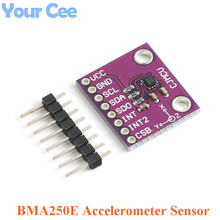 BMA250E-Módulo de tres ejes, Sensor, acelerómetro, 3 ejes, baja g, placa Triaxial MEMS SPI, interfaz IIC, 3,3 v 2024 - compra barato