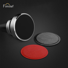 Fimilef-placa de Metal de cuero genuino para teléfono de coche, soporte de cuero de hierro de alta calidad, accesorios para GPS 2024 - compra barato