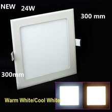24W LED ceiling recessed grid downlight / square panel light 300mm, 1pc/lot free shipping 2024 - buy cheap