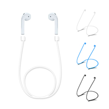 For Airpods Strap Anti-Lost Silicone Earphone Strap String Wire Rope Cord Cable for Apple Airpods Wireless Headphone Accessories 2024 - buy cheap