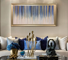 Pintura al óleo abstracta hecha a mano sobre lienzo, paisaje pintado a mano, pinturas de imitación modernas para decoración para sala de estar 2024 - compra barato