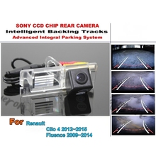 Para renault clio 4 fluence 2012 ~ 2015 carro inteligente estacionamento faixas câmera/hd back up câmera reversa/câmera de visão traseira 2024 - compre barato