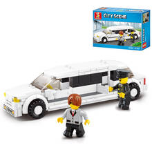 135pcs Legoings VIP Car Children  Enlighten DIY Model Construction Bricks Building Blocks Small Toys Gifts 2024 - buy cheap