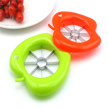 1 PC Kitchen Apple Slicer Cutter Pear Fruit Divider Tool Comfort Handle For Kitchen Apple Peeler Random Color Free Shipping 2024 - buy cheap