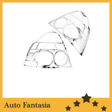 Chrome Tail Light Cover Trim for Chevrolet Aveo T250 Sedan -Free Shipping 2024 - buy cheap