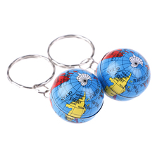 2Pcs/lot World Map Globe Keychain Jewelry Earth Globe Art Pendant Keychains Gift 2024 - buy cheap