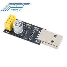 ESP01 adaptador de programador, UART GPIO0 ESP-01 Adaptaterr ESP8266 USB a ESP8266 Serial Wireless Wifi Developent Junta módulo 2024 - compra barato