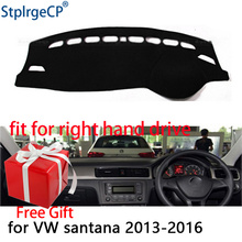 Alfombrilla para salpicadero de coche, accesorios para el tablero, para Volkswagen santana 2013-2016 2024 - compra barato