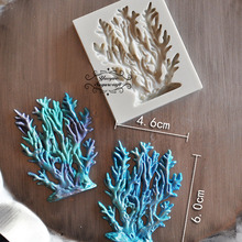 Yueyue Sugarcraft Seaweed Silicone mold fondant mold cake decorating tools chocolate mold 2024 - buy cheap