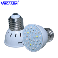 Vacamm E27 LED Plant Grow Bulb Full Spectrum 220V Highly Power Spotlight Lamp  Red Blue UV IR For Flowers Plants Vegetables 2024 - buy cheap