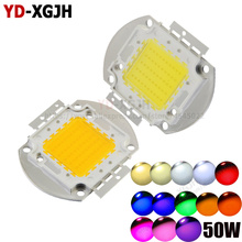 High Power LED Chip 50W Natural Cool Warm White Blue Red Amber Cyan Full Spectrum RGB 660 440nm For Floodlights Spotlights 2024 - buy cheap