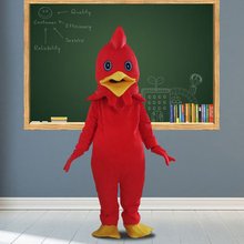 Turkey Mascot Costume Chicken Mascot Costumes Cartoon Apparel Advertisement Costumes Halloween Birthday party 2024 - buy cheap