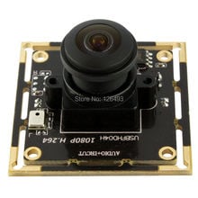 2.0 megapixel  hd 1/3" CMOS AR0330  H.264 mini cmos fpv 180 degree wide angle fisheye lens webcam camera module 2024 - buy cheap