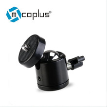 Mcoplus-mini trípode de bola de trípode, soporte de Flash de luz LED con 1/4 pulgadas, para videocámara DSLR, Canon, Nikon, Sony, DV 2024 - compra barato