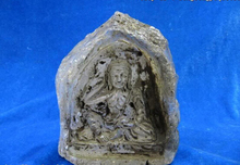 fast shipping USPS to USA S0245 4"Tibet Buddhism crude crystal Carved Milarepa Buddha statue 2024 - buy cheap