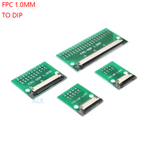 Conector de paso a paso, conector SMT de 6, 8, 10, 12, 14, 20, 30, 40, 50 pines, 1,0mm, 2,54 pulgadas, agujero pasante DIP PCB 2024 - compra barato