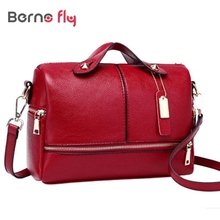 New Hot Genuine Leather handbag Famous Brand women messenger bags luxury women bags designer bolsa feminina sac a main Tote 2024 - buy cheap