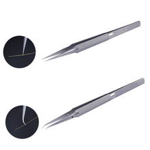 New Phone Repair Tools Jump Line Tweezers Clip 0.02mm Fly Line Ultra Precision Titanium Alloy Tweezers for iPhone Motherboard 2024 - buy cheap