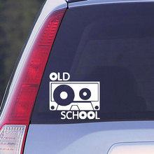 Funny Old School Car Fashion Sticker Auto Detailing Vinyl Window Funny Waterproof Motorcycle Ornament for Cars Styling 2024 - buy cheap