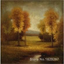 Árvores pinturas a óleo de Pierre Auguste Renoir Luz e Corrente de Ouro pintados à Mão-de Alta qualidade 2024 - compre barato