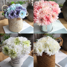 Flores artificiales de seda para decoración del hogar, decoración para fiesta de boda, 7 Uds. 2024 - compra barato