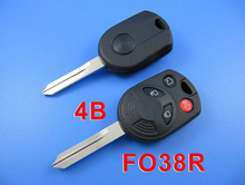 Carcasa de llave remota de 4 botones para FORD RAPTOR EXPLORER, llavero en blanco con hoja derecha FO38, 5 unids/lote 2024 - compra barato