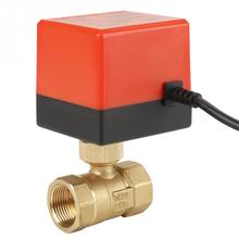 DC 12V G3/4" DN20 Brass 2 Way Motorized Ball Electrical Valve for Flow Control 2 Way Motorized Ball Valve 2024 - buy cheap