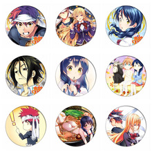 1pcs Anime Shokugeki no Soma Q Version Cartoon Cosplay Badge Brooch Pins Yukihira souma Collection Badge for Backpack Clothes 2024 - buy cheap