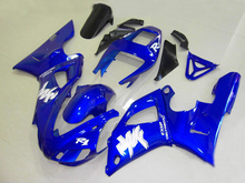 Kit de carenado de motocicleta, conjunto de carenado azul a la moda, para YAMAHA YZFR1 98 99 YZF R1 1998 1999 YZF1000 yzfr1 98 99 ABS, 7 regalos YA14 2024 - compra barato