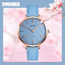 2019 New Fashion Reloj Mujer Casual Watch SKMEI Quartz Watch Women Clock Luxury Brand Waterproof Leather Strap Woman Wristwatch 2024 - buy cheap