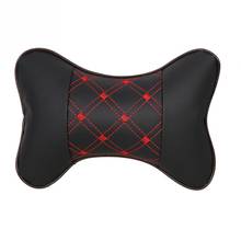 1Pcs Car Seat Head Neck Rest Safety Cushion Support Pillow Headrest Pad for Ford    PU leather 2024 - buy cheap