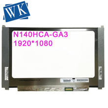 Pantalla LED Lcd N140HCA GA3 para ordenador portátil, reemplazo de matriz de 14,0 ", envío gratis N140HCA-GA3 2024 - compra barato