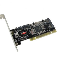 SATA-I add on Card PCi Internal Ports Raid Controller card 4Port with Sil 3114 Chipset Compliant with revision 2.2  sata cable 2024 - buy cheap