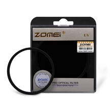 Zomei 40.5/49/52/55/58/62/67/72/77/82mm UV Standard Frame Filter Ultra-Violet Lens Protector for Canon Nikon Sony Camera 2024 - buy cheap