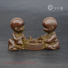 Pocket (Tea Pet. Small Sandy Game) Antique Bronze Sculpture of Small Ornaments 2024 - buy cheap