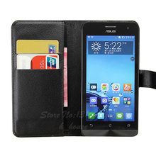 PU Leather Phone Cases for Asus Zenfone 5 Case A500CG A501CG A500KL Hard Case Stand Wallet Cover + Cash Holder Celular Funda 2024 - buy cheap