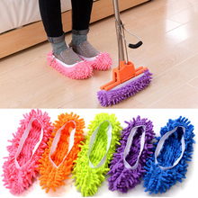 Floor Dust Cleaning Slipper Lazy Shoes Cover Mop Cleaner Multifunction Home Cloth Clean Cover Microfiber Mophead Overshoes 2024 - buy cheap