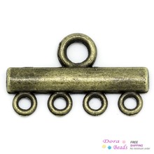 DoreenBeads Connectors Findings Rectangle Antique Bronze 22x13mm,100PCs (K02945) 2024 - buy cheap