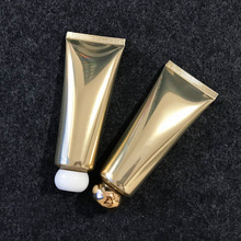 20 piezas 80g plástico dorado suave tubos vacíos crema cosmética emulsión loción recipientes para embalaje 2024 - compra barato