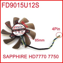 FD9015U12S 12V 0.55A 85mm 39x39x39mm For Sapphire HD7770 7750 Graphics Card Cooling Fan 4Pin 2024 - buy cheap