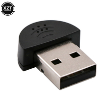 Super Mini USB 2.0 Microphone Portable Studio Speech MIC Audio Driver Free for Laptop/Notebook/PC/MSN/Skype USB Adapter 2024 - buy cheap